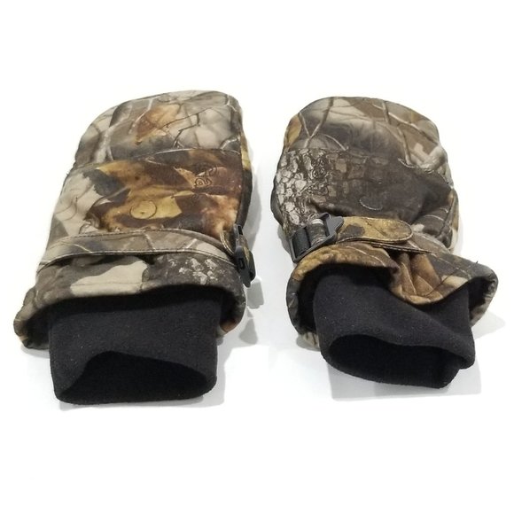 GATES - Convertible Hunting & Shooting Gloves XL – RealTree Hardwoods Camouflage - Picture 2 of 12